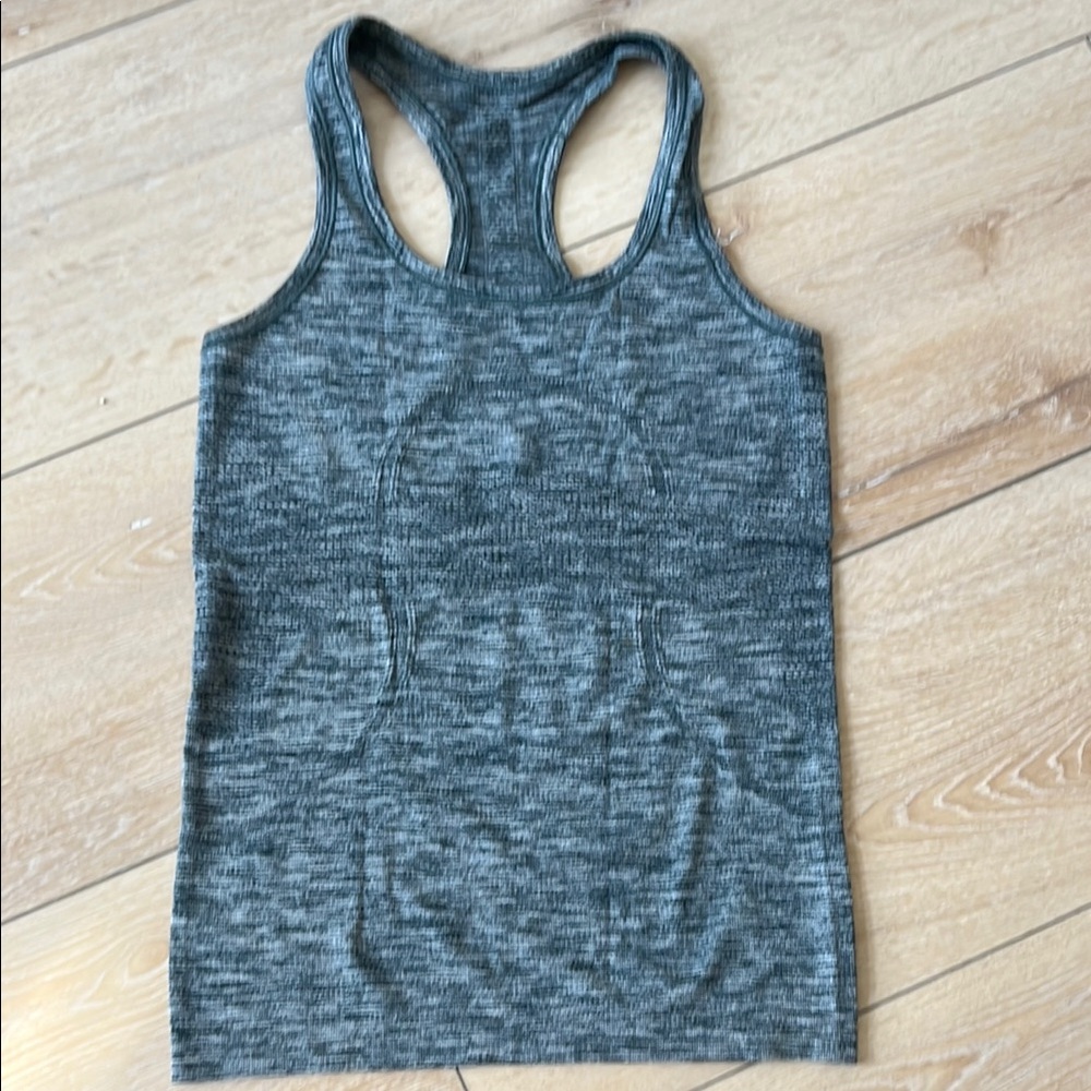 Lululemon Greenish-black Women's Racerback Tank Top